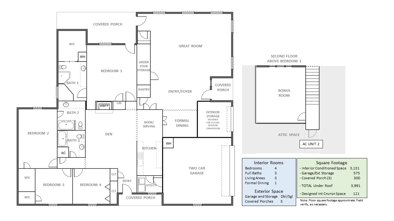 Legacy Home Floor Plan